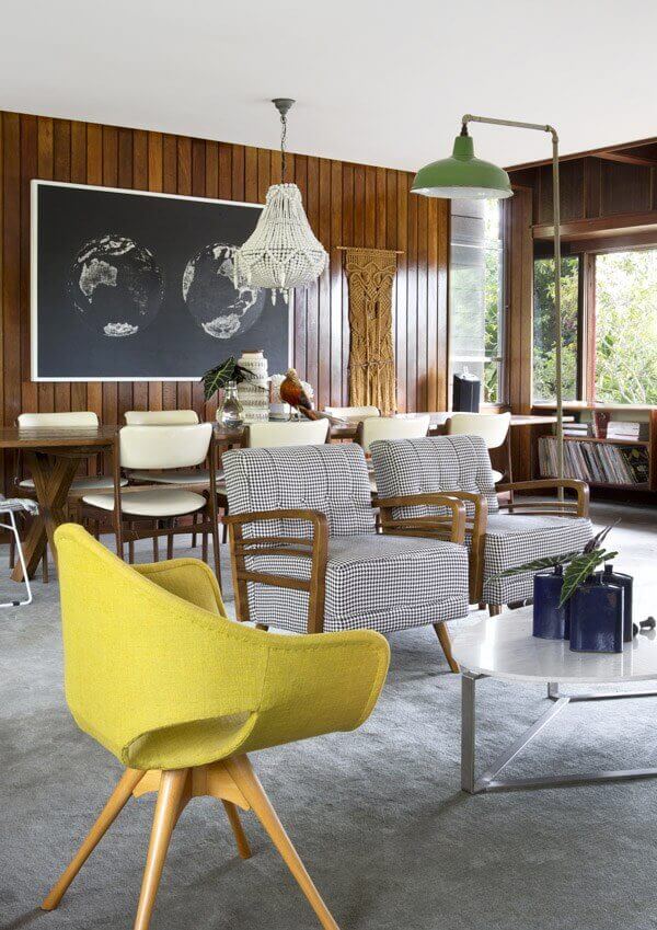 Examples of Midcentury Modern Design / Source: The Design File / Photographed by Angelita Bonetti for The Design Files