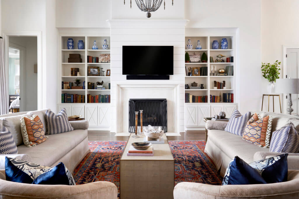 Beth Haley Designs Living Room Pillows - Beth Haley Design -Nashville Interior Designer