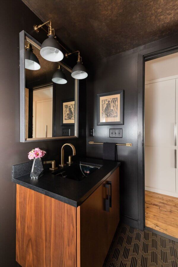 Black Bathroom