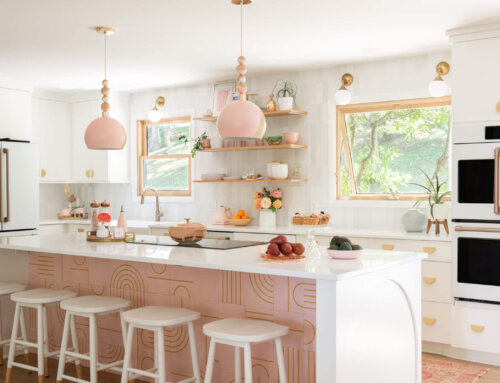 All Pink Everything: A Feminine Home Renovation